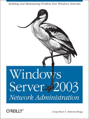 cover image of Windows Server 2003 Network Administration